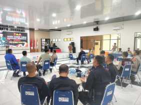 Rapat Koordinasi Pengamanan Rekapitulasi Suara Pilkada  Tingkat Provinsi Riau Berlangsung Aman