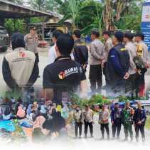 Kawal Kampanye, Kapolsek Ukui Tegaskan Netralitas Pilkada