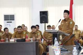 Buka Rakor Kades se-Kabupaten Inhu, Wabup Hendrizal: Kades Ujung Tombak Pembangunan