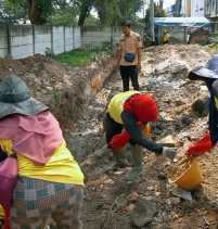Penanggulangan Banjir, Pemko Pekanbaru Bongkar Bangunan Liar Tutupi Drainase