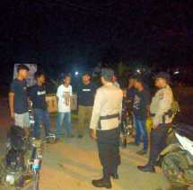 Cegah Curat, Curas, dan Curanmor, Polsek Bangko Pusako Gencar Lakukan Patroli