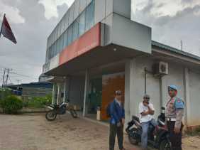 Wujudkan Pemilu Berkualitas, Polsek Pulau Burung Gelar Cooling System di Kantor Perbankan Pilkada 2024