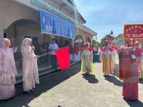 Ditaja Forcintaku Senapelan, Lomba Defile Meriahkan Rangkaian HUT ke-80 RI