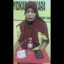 Wanita di Logas Tanah Darat Nekat Jadi Pengedar Sabu