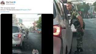 Anggota TNI Viral Bawa Sangkur Sepakat Damai dengan Pengemudi Sienta, Ini Kronologi Versi Militer