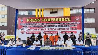 Polisi dan Bea Cukai Gagalkan Penyelundupan 56 Kg Sabu