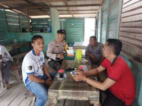 Polsek Bangko Pusako Gelar Kegiatan Cooling System untuk Pilkada Damai di Rokan Hilir