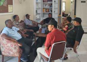 Polsek Tambusai Utara Gelar Sosialisasi Cooling System, Ajak Warga Desa Rantau Sakti Sukseskan Pilkada