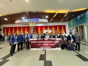 MMB Travel Lepas Jamaah Umrah Kemerdekaan, Firdaus: Momen Spesial Agustus