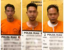 Modus Rekomendasi Nelayan, Tiga Tersangka Diduga Selewengkan 1.992 Liter BBM Subsidi di Rohil Diciduk Polisi