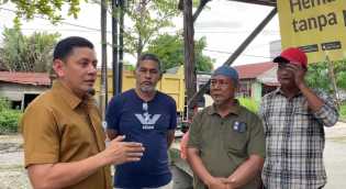 PUPR Pekanbaru Pastikan Perbaikan Jalan Panglima Jadi Prioriras dan Segera Dikerjakan