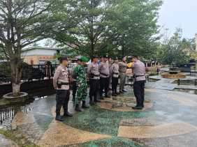 Polsek Bengkalis Perkuat Pengamanan Logistik Pilkada