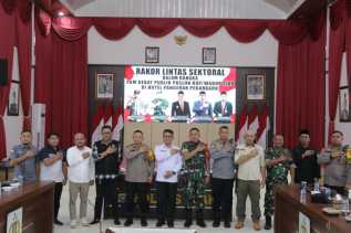 Jelang Debat Publik Pasangan Calon Bupati dan Wakil Bupati Siak, Polres Siak Gelar Rakor Pengamanan