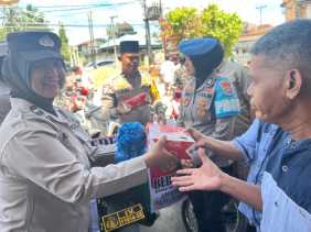 Polres Rohul Gelar Kegiatan Cooling System dan Jum'at Berkah