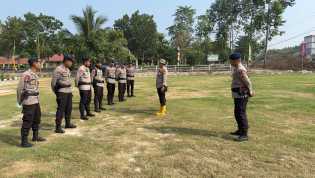 Cegah Karhutla, Kapolsek Bangko Pusako Pimpin Patroli Gabungan di Titik Rawan