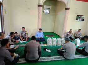 Binrohtal Polsek Kemuning, Penguatan Mental dan Doa untuk Pemilu Damai 2024