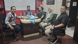 Sinergi Polri dan Pers Diperkuat, PWI Siak Silahturahmi dengan Kapolsek Tualang