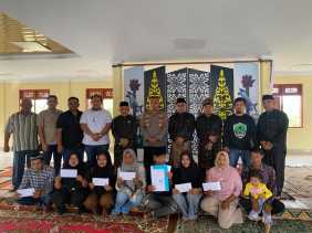 Kasus Curi Berondolan Sawit di Inhu Diselesaikan Lewat Restorative Justice, Polsek Gandeng LAMR