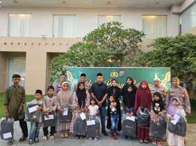 Kapolsek Pangkalan Kerinci Gelar Buka Puasa Bersama dan Santuni Anak Yatim