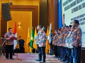 SF Hariyanto Kukuhkan Pengurus Forsesdasi Komwil Kabupaten/Kota Se-Provinsi