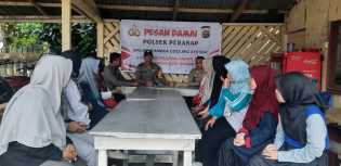Polsek Peranap: Guru Suksesor Partisipasi Pemilih Pemula