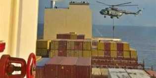 Angkatan Laut Iran Sita Kapal Israel di Selat Hormuz