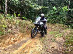 Honda CB150X Bawa Komunitas Honda Eksplore Wisata Pedalaman Kampar