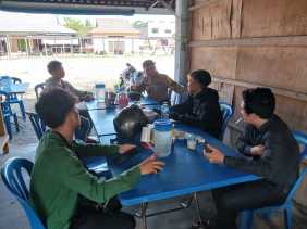 Tokoh Pemuda Kelurahan Damon Siap Dukung Cooling System Polsek Bengkalis untuk Pilkada Damai