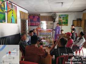 Binmas dan Bhabinkamtibmas Polres Kampar Gelar Jaga Kondusifitas Pilkada