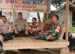 Polsek Hulu Kuantan dan Koramil 08 Kuantan Mudik Gelar Patroli Sinergitas untuk Pilkada 2024