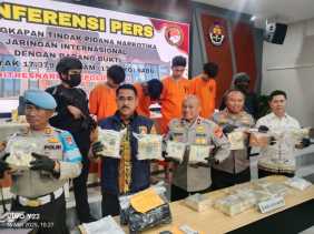 Polda Riau Gagalkan Penyelundupan 17,37 Kg Sabu Jaringan Internasional, Dikendalikan dari Lapas