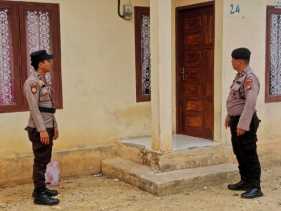 Antisipasi Pencurian saat Mudik, Polsek Rimba Melintang Patroli ke Rumah Warga
