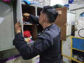 Tindaklanjuti Laporan Masyarakat, Lapas Pekanbaru Razia Kamar Warga Binaan