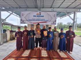 Doa Bersama dan Khatam Al-Qur'an 30 Juz untuk Pilkada Damai di Rambah Hilir, Rokan Hulu