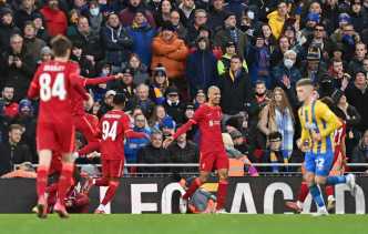 Sempat Tertinggal, Liverpool Lindas Shrewsbury Town