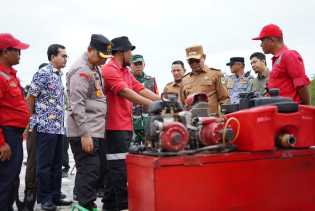 Pemkab Siak Gelar Apel Pasukan Kesiapsiagaan Bencana Banjir dan Karhutla