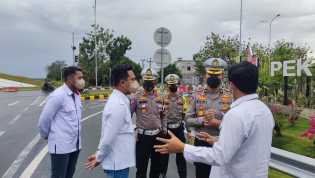 Polda Riau Siapkan Sarana dan Prasarana Jelang Tol Pekanbaru-Bangkinang Dibuka