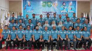 Wabup dan TA Bupati Siak Dilantik Sebagai Pengurus KONI Periode 2025-2029