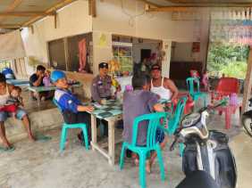 Polsek Bangko Pusako Laksanakan Cooling System Pasca Pemilu Damai 2024 di Rohil