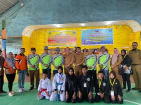 Sekda Rohil Buka O2SN dan Menekankan Pengembangan Atlet Berprestasi Internasional