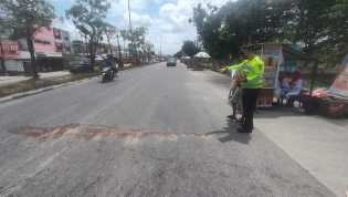 Mahasiswi Tewas di Depan Gerbang Universitas Riau Usai Tabrak Belakang Mobil