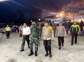 Pengamanan Malam Tahun Baru 2023, Kapolres Bengkalis Gelar Patroli Skala Besar