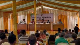 Ratusan Anggota KUD Dayo Mukti Rohul Gelar Rapat Anggota Luar Biasa, Arif Kusnandar Terpilih Jadi Ketua