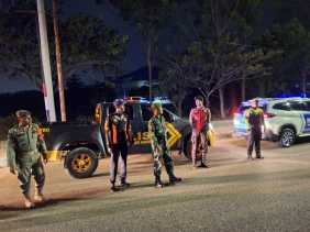 Polres Kuansing Gelar Patroli Blue Light untuk Amankan Pilkada Serentak 2024