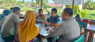 Polsek Tanah Merah Aktif Lakukan Sosialisasi Demi Menjaga Kamtibmas yang Kondusif