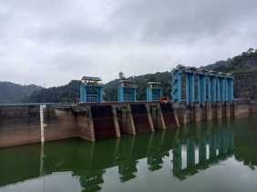 Elevasi Waduk PLTA Koto Panjang Berangsur Turun