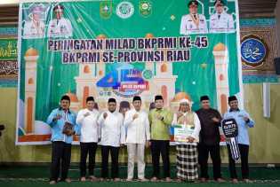 Hadiri Milad ke 45 BKPRMI, Gubri Ajak Remaja Rajin ke Masjid