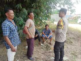 Bhabin Polsek Langgam Hadiri Apel PGRI Tingkat Kabupaten Pelalawan