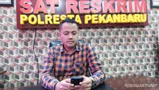 Dua Orang Kelompok Geng Motor Diamankan Satreskrim Polresta Pekanbaru