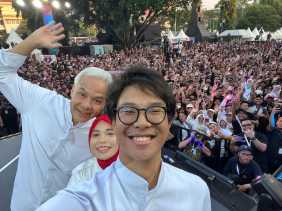 Ganjar pamit dari Jateng: Jenengan semua bagian dari saya